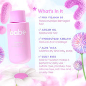 BABE Formula WHIMSICLE Shampoo what's in it