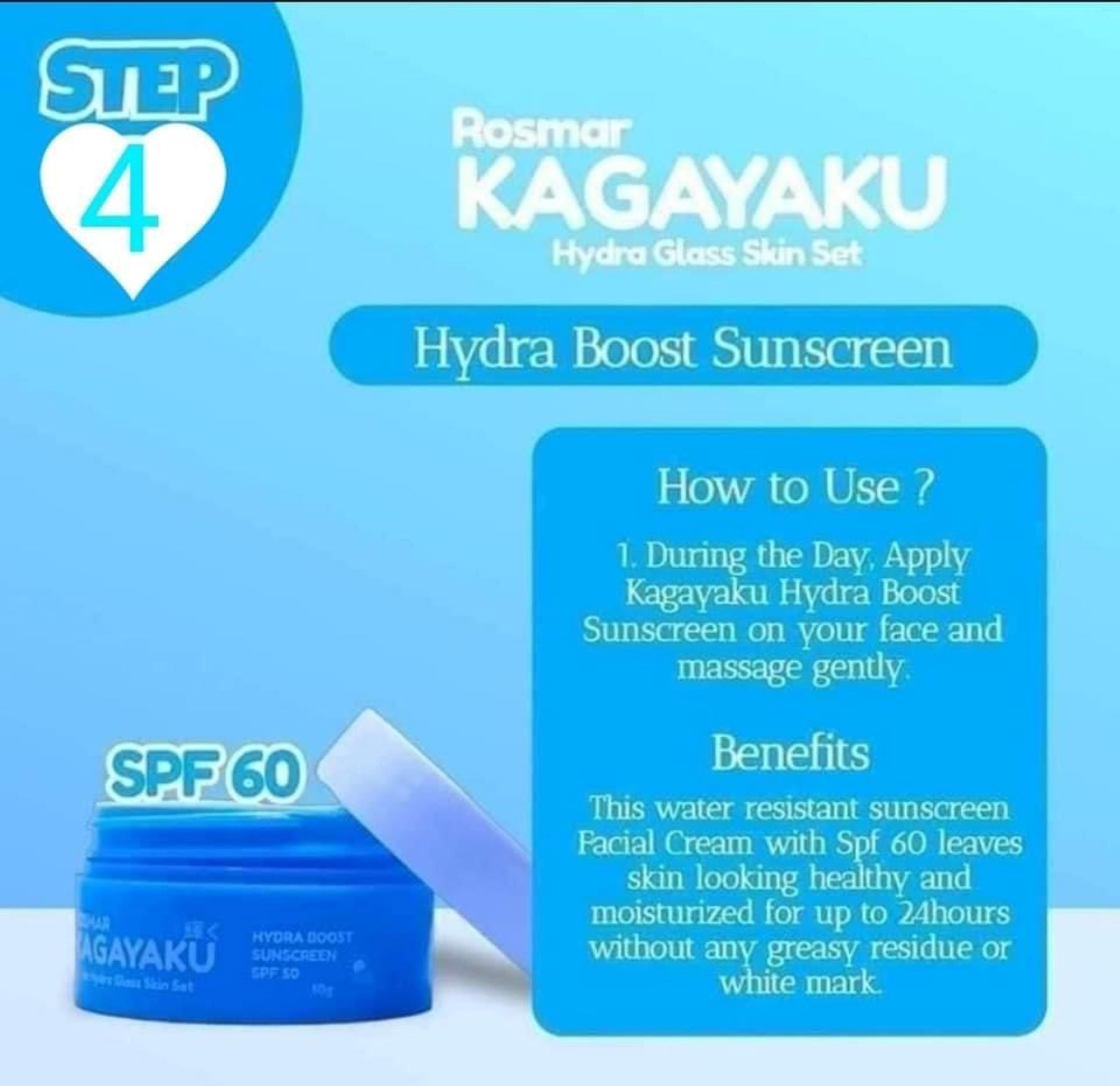 Rosmar Hydra Glass Skin Hydra Boost Susncreen