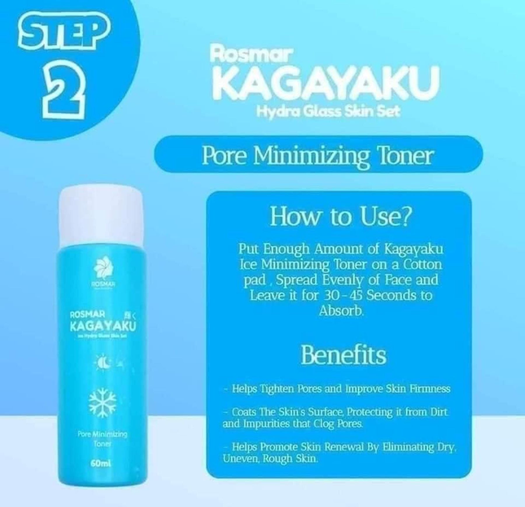 Rosmar Hydra Glass Skin Pre Minimizing Toner