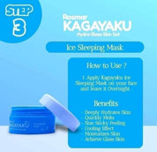 Rosmar Hydra Glass Skin Set Ice Sleeping Mask