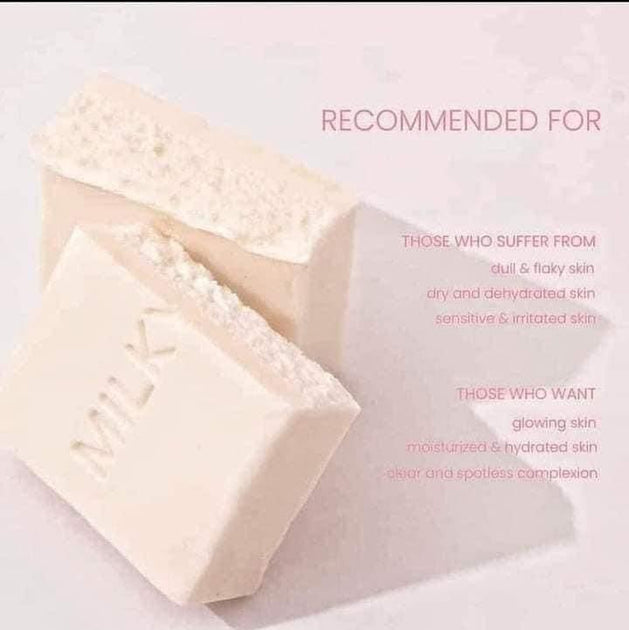 FAIRY SKIN Premium Milky Bar Face  Body Soap, 100g