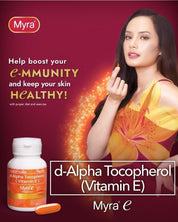 2 BottlesMyra E 400IU Vitamin E Capsules, 30 Capsules