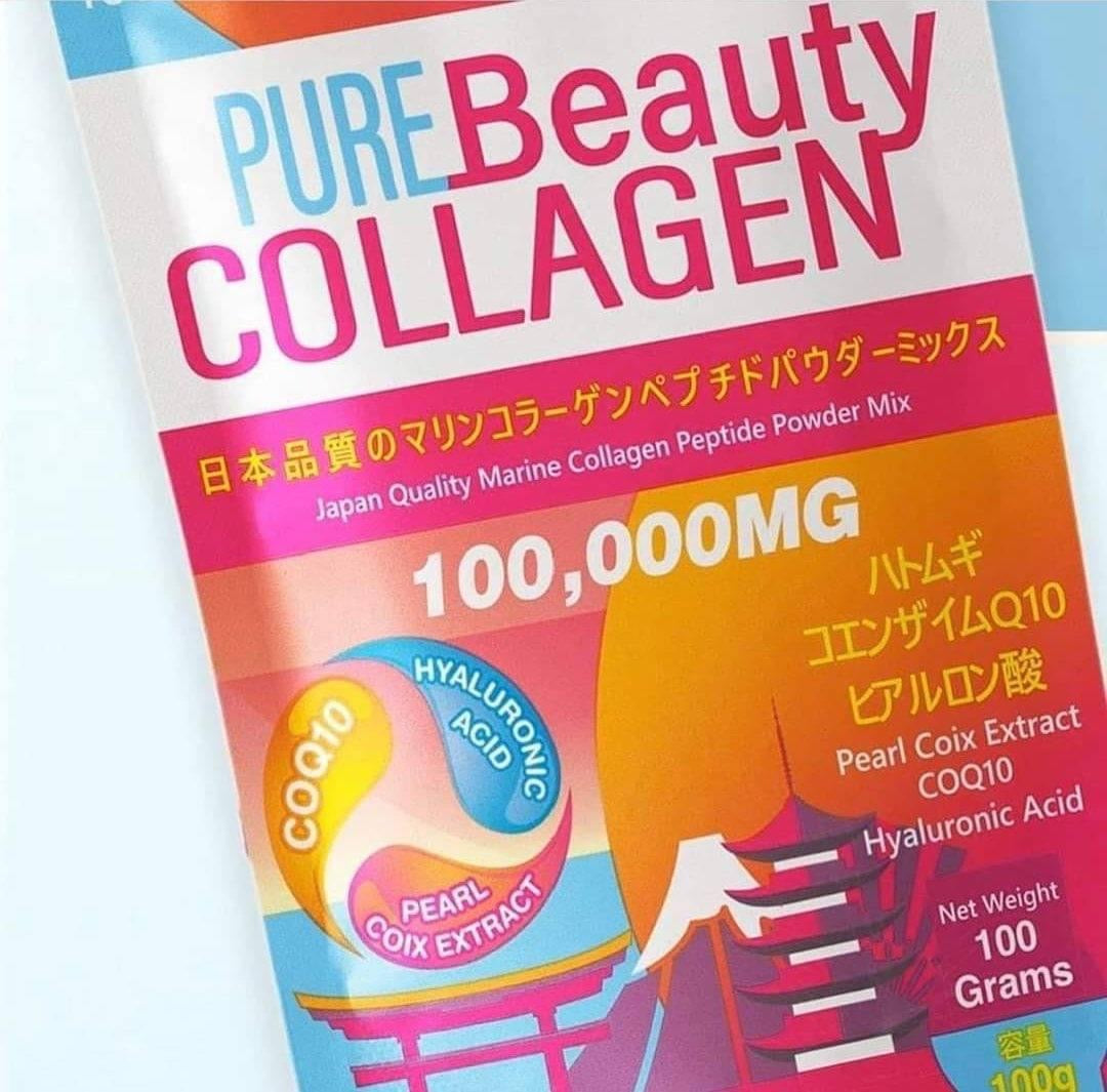Pure Beauty Collagen 100,00MG Made in Japan