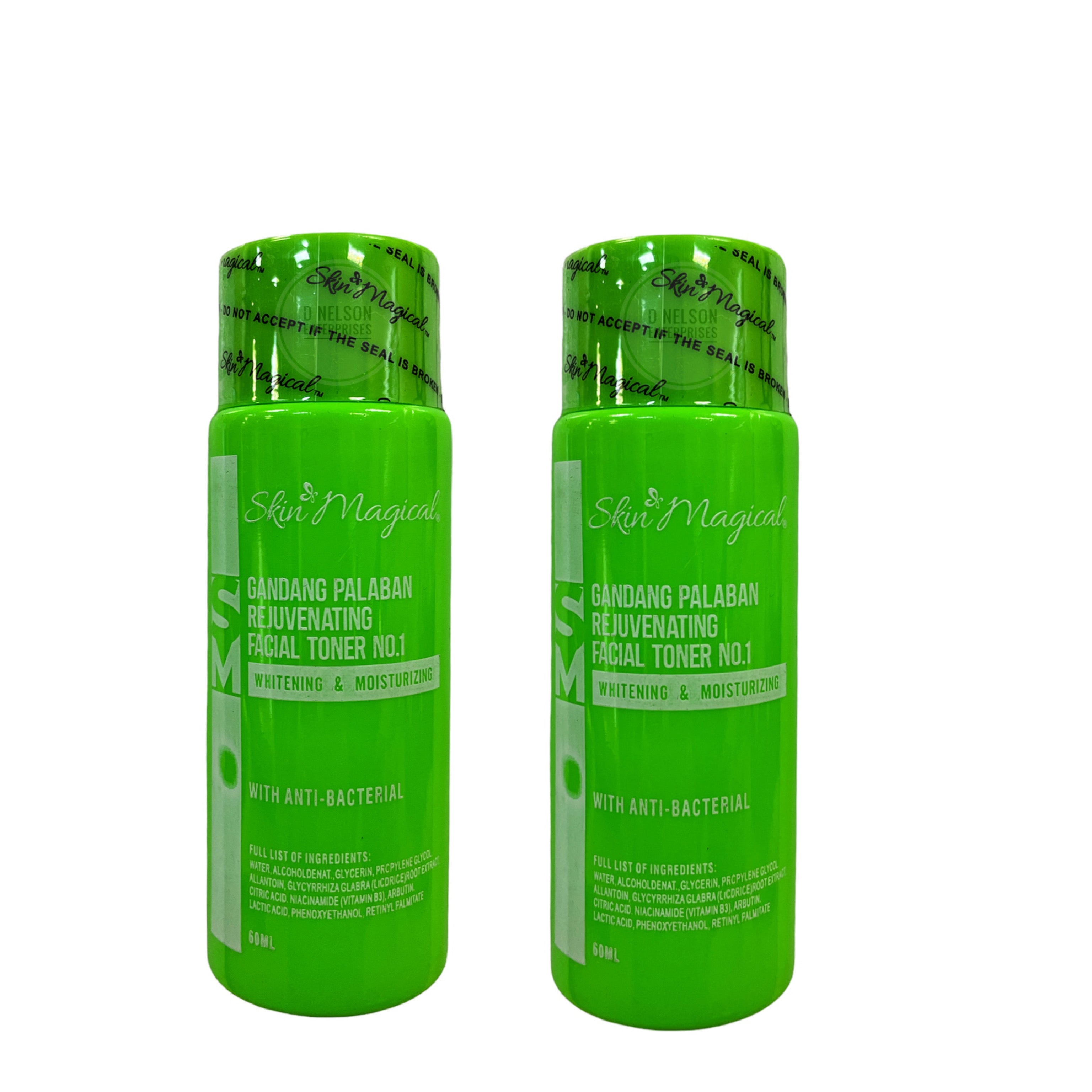 Skin Magical Set 1 Facial Toner 2 X 60ml Bottles