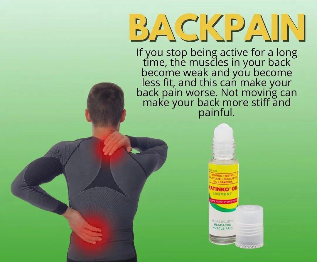 6 Pack Katinko Oil Liniment Rollerball Applicator, 10ml