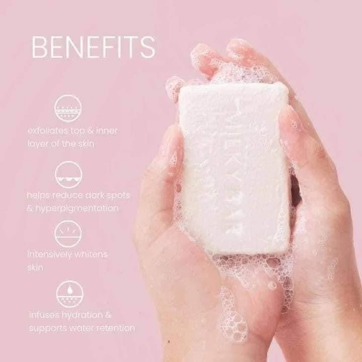 FAIRY SKIN Premium Milky Bar Face & Body Soap, 100g