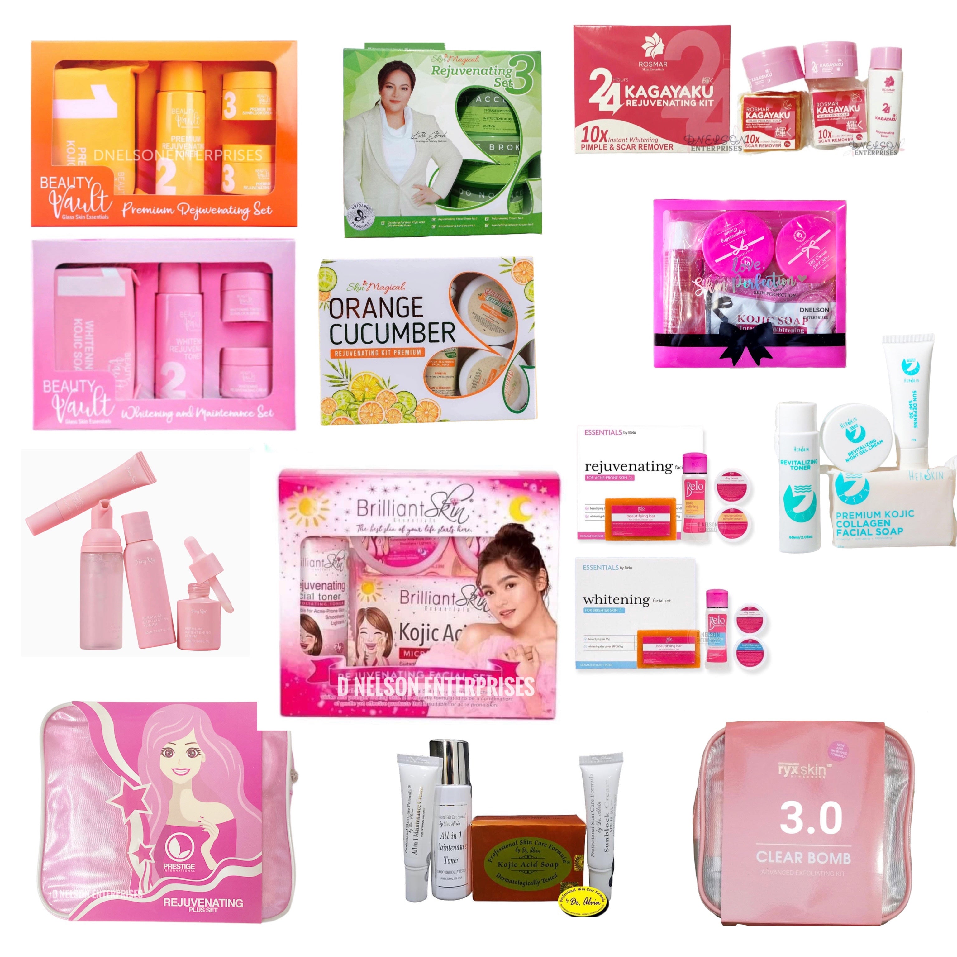 Rejuvenating Facial Sets