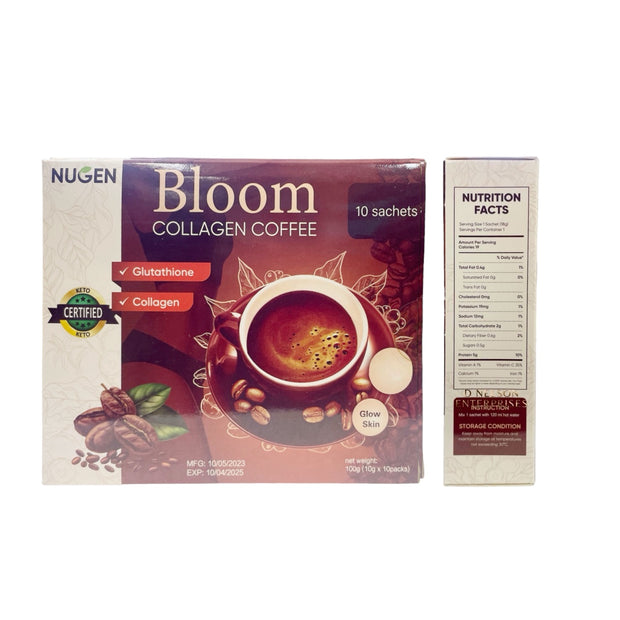 2 Boxes Bloom Collagen Coffee by Nugen