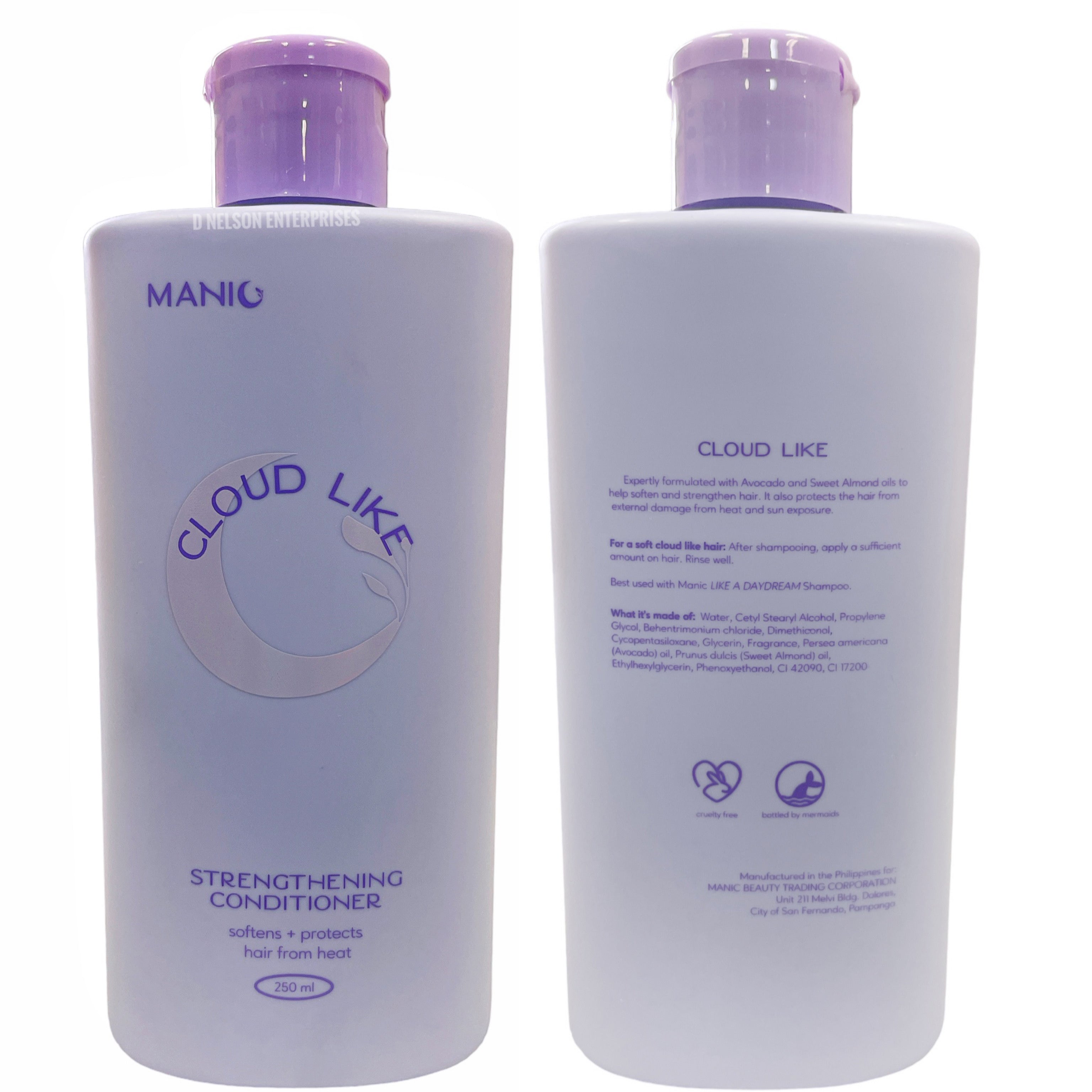 Manic Beauty Nourishing Shampoo and Strengthening Conditioner Duo