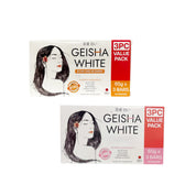 Geisha White Scar & Blemish CLASSIC & INTENSE Skin Restoration Bar Bundle - 65g each