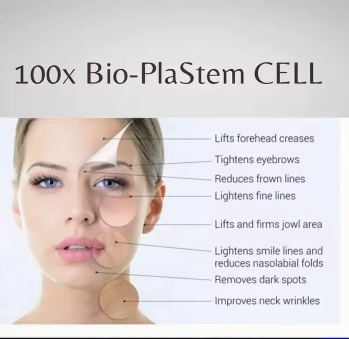 100x Bio-PlaStemCell Deer Placenta + Apple Polyphenol + Biotin formula with added biotin