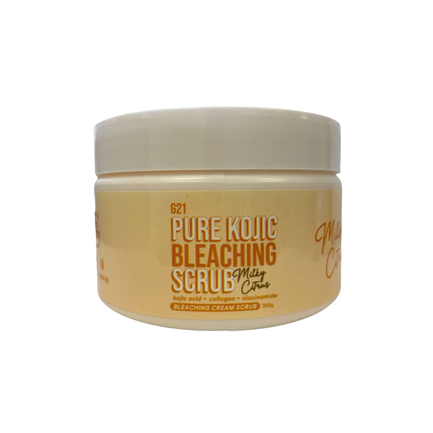 G21 Pure Kojic Bleaching Scrub - Milky Citrus, 300g