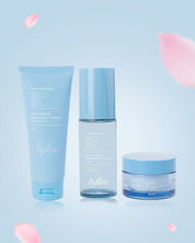 Byfina Brightening Essentials Kit – Radiant Skin Set with Niacinamide, Alpha Arbutin, Tranexamic Acid, Pearl Extract & Suizenji Blue Algae – Cleanser, Toner & Nourishing Cream for Glowing Complexion