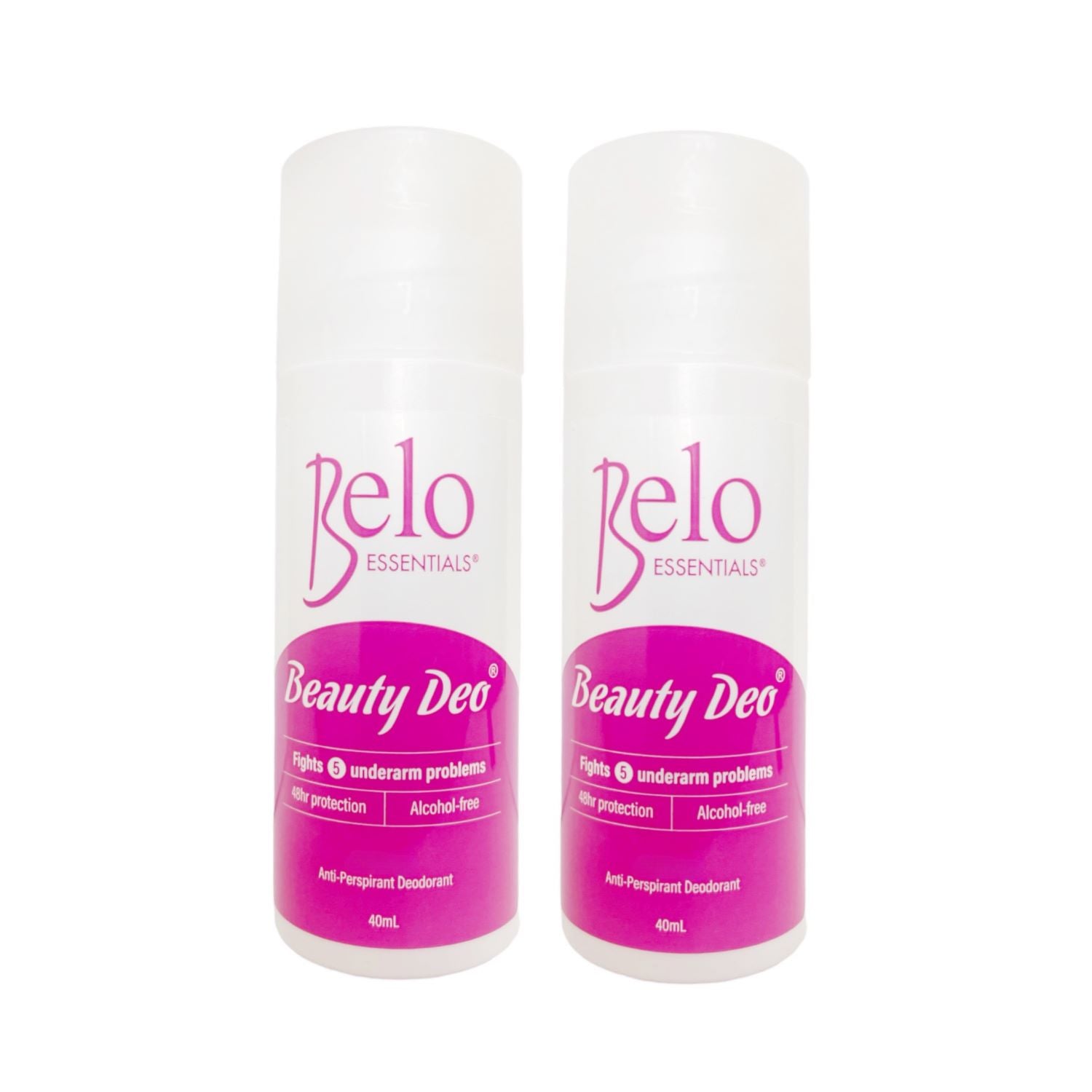 Belo Essentials Beauty Deo - Fights Underarm Problem - Anti-Perspirant Deodorant, 40ml