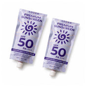 2 Packs ADORN Premium Sunscreen SPF 50 UVA/UVB Broad Spectrum 50ml for a smooth and comfortable skin finish