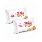 2 Packs Glow 190 Oatmeal Ceramide Glow Boosting Soap moisture boosting formula with glycerin for hydrated comfortable skin feel
