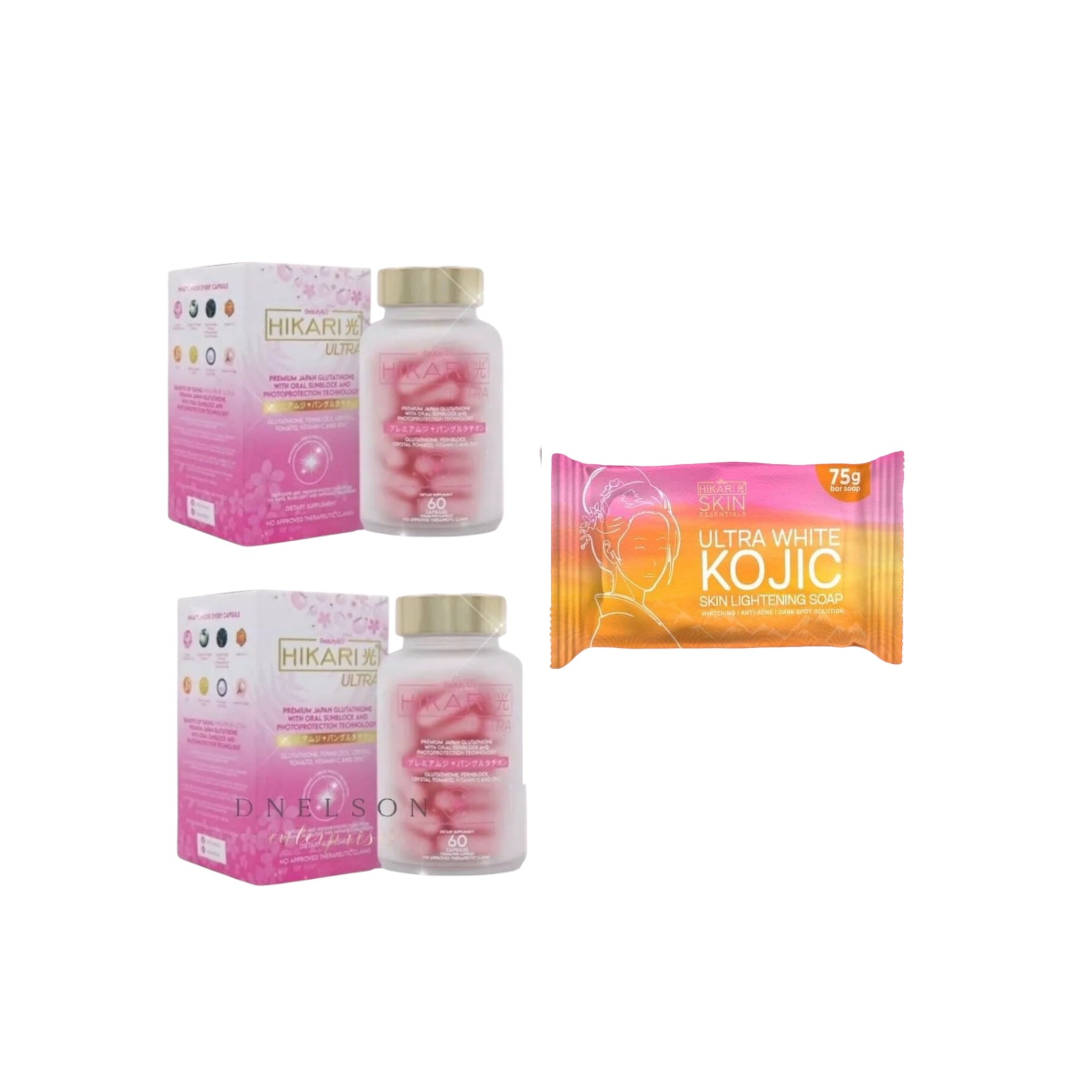 Beauty&U Hikari Premium Japan Glutathione - 60 Capsules D Nelson Enterprises Beauty&U Hikari Premium Japan Glutathione - 60 Capsules D Nelson Enterprises