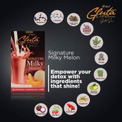 GlutaLipo Gold Series Signature Milky Melon, 10 Sachets