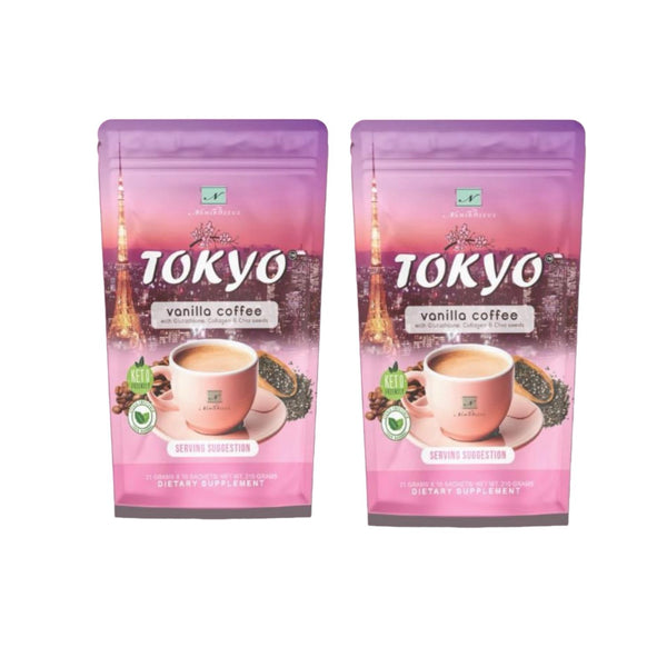 2 Boxes Namiroseus TOKYO Vanilla Coffee with Glutathione