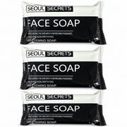 3 Bars Seoul Secrets Moisturizing Face Soap 70g with Shea Butter to support soft and comfortable-feeling skin.