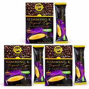 3 boxes Madam Kilay Classic Coffee with Collagen individually portioned sachets for convenient serving and preparation