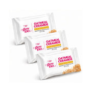 3 Packs Glow 190 Oatmeal Ceramide Glow Boosting Soap with oat extract for skin conditioning and smoother texture appearance
