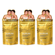 Hikari Aurum formula featuring S-acetyl glutathione in food supplement capsules.