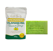 2 Bars NIACINAMIDE + CALAMANSI PEEL Tawas Soap 100g