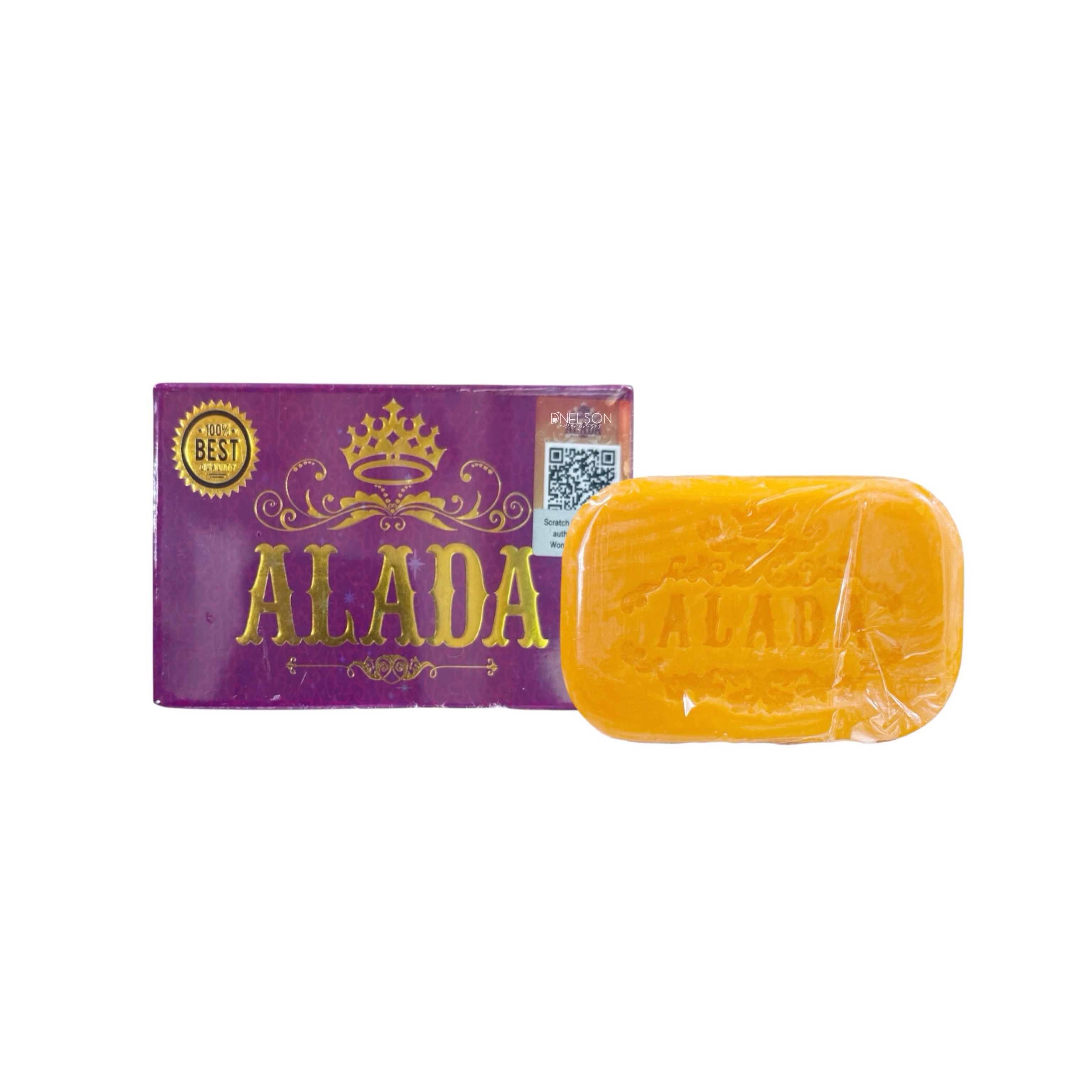 ALADA NATURAL Dewy Gluta Soap 70g with Niacinamide & Collagen - Alada Soap Premium Skin Nourishing Bar 160g Bundle - Hydrating & Revitalizing Cleanser