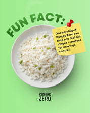 Luxe Slim Konjac Zero Shirataki Dry Rice 500g – Low-Calorie Rice Alternative, Sugar-Free, Gluten-Free, Keto-Friendly, Made with Konjac Root Fiber