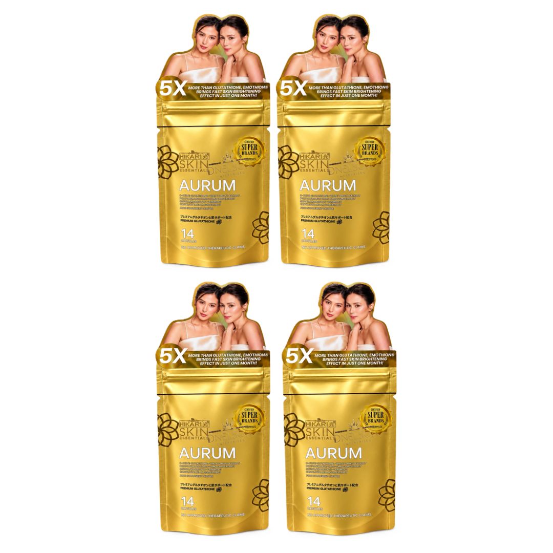 Hikari Aurum combines white tomato extract with other listed supplement ingredients.