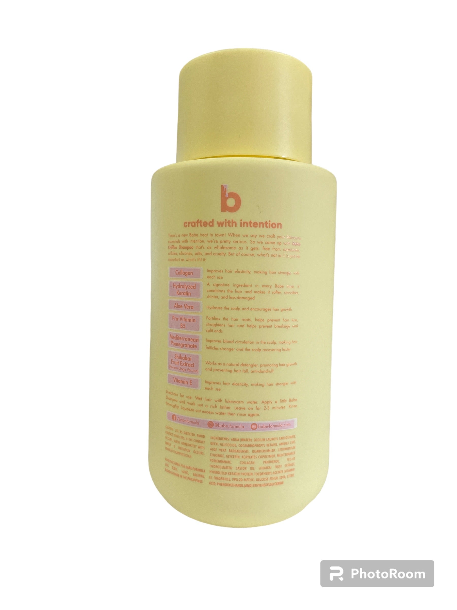 BABE Formula CHIFFON Shampoo 250ml