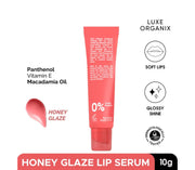 LUXE ORGANIX Panthenol Therapy 24H Lip Serum Tinted Lip Essence HONEY GLAZE 10G