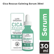 Luxe Organix CICA Rescue Serum Centella Asiatica Leaf Water, One Drop Miracle (30ml)