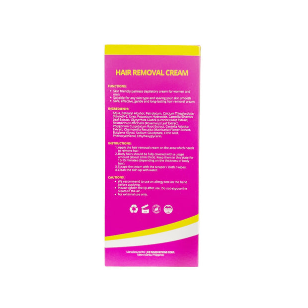 LuxeWax Wipe Out Hair Removal Cream 50ml - Quick & Painless