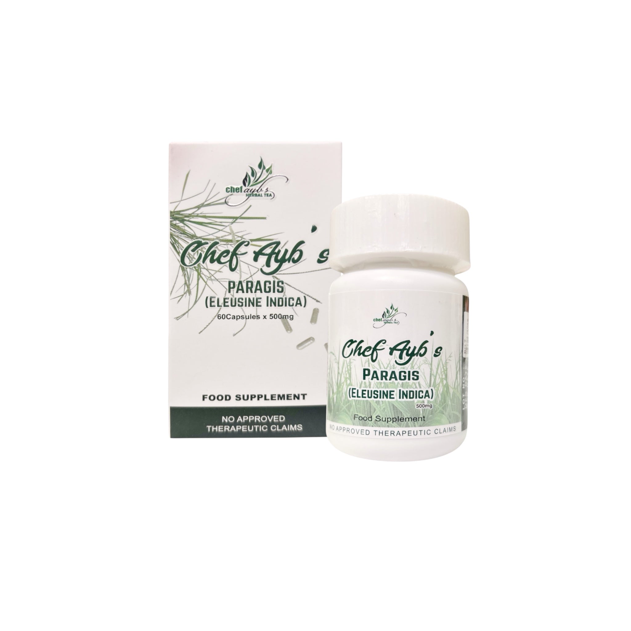 Paragis Pure Capsules - Natural Vitality Supplement with Paragis Grass Extract for Holistic Wellness & Immune Support - 100% Pure & Concentrated Formula