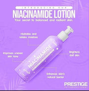 Prestige International Niacinamide Lotion 250ml - Skin Brightening & Moisturizing