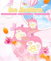 You Glow Babe Beauty White Sunscreen Bright Glow with Sea Buckthorn SPF 50 PA+++  (Solo or Twin Pack)