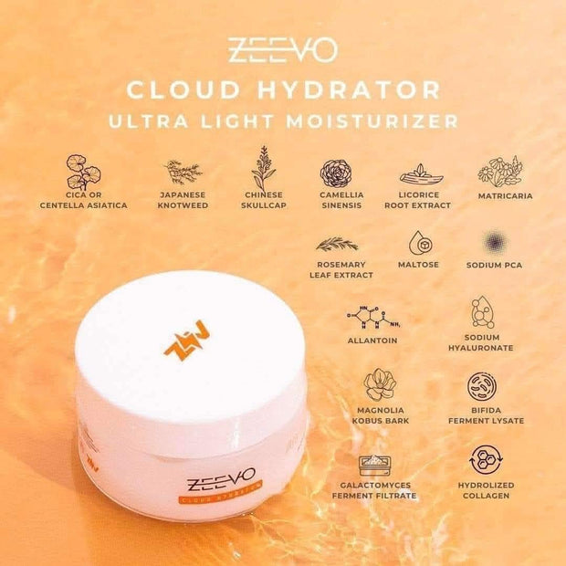 Zeevo Cloud Hydrator Ultra Light Moisturizer with Probiotic (100g)