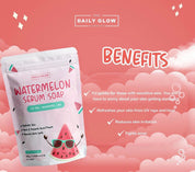 The Daily Glow Essentials  Watermelon Serum Soap,