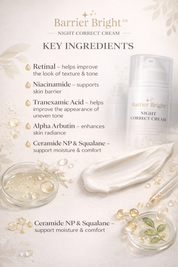 Tala Glow Night Correct Cream with Retinal (30g / 1 oz)