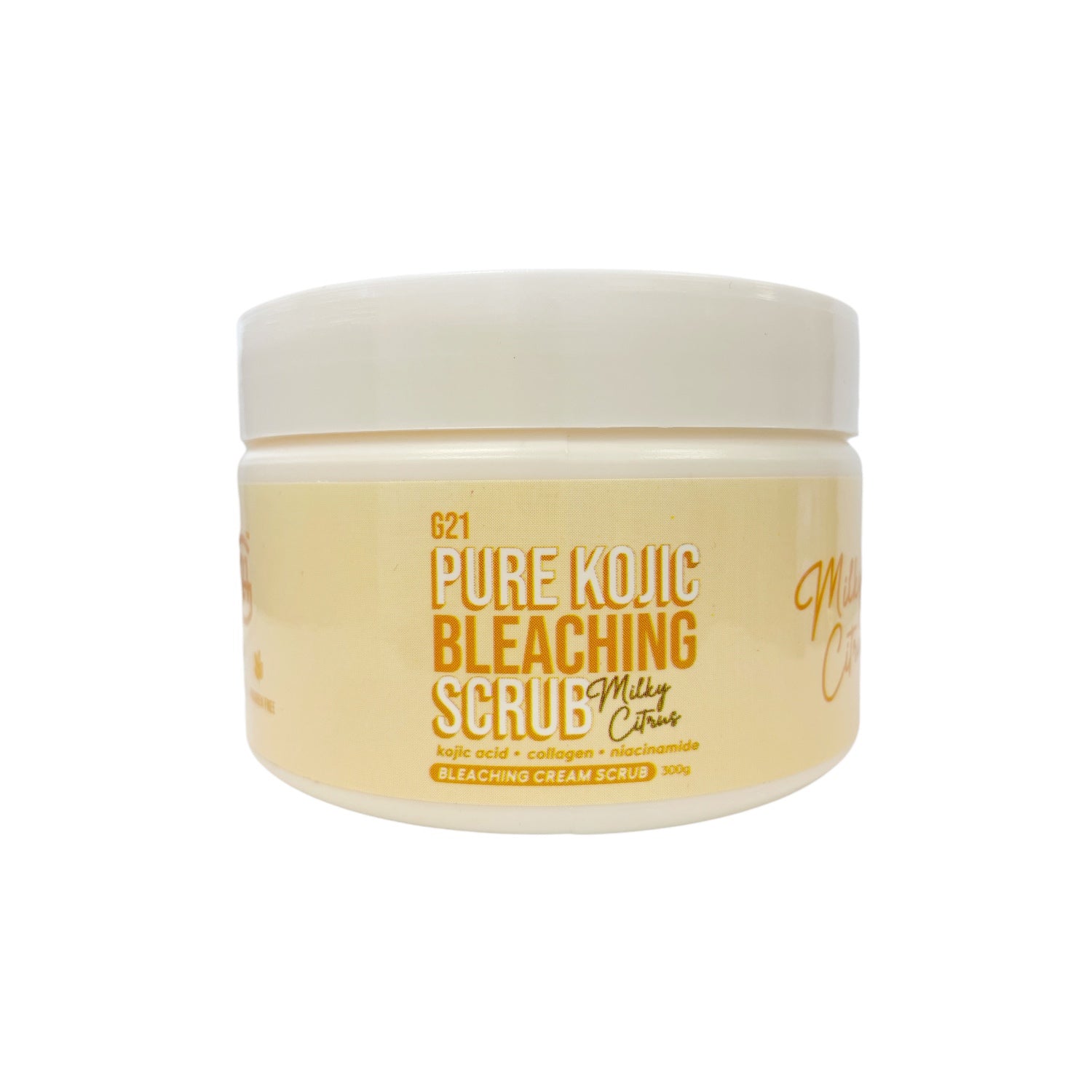 G21 Pure Kojic Bleaching Scrub - Milky Citrus, 300g