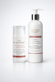 Barrier Bright™ Oil Control Duo – Barrier Repair Lotion 250ml + Oil Balance Calm Serum 30g | Lightweight Hydration + Shine Control for Oily & Acne-Prone Skin