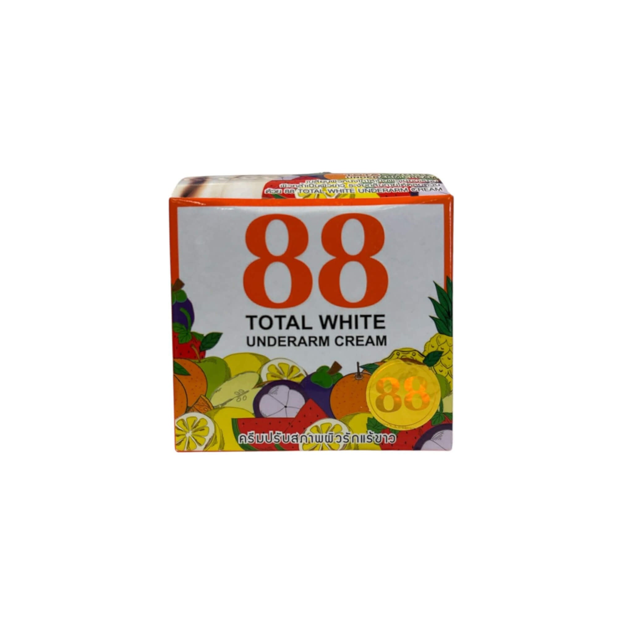 88 Total White Underarm Cream 35g – Lightweight Underarm Care Cream for Fresh, Soft Skin