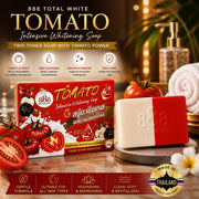 888 Total White Tomato Soap gentle cleansing bar with nourishing ingredient blend