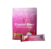 Crystal Glow Lychee Hydrolyzed Marine Collagen Mix, 10 Sachets
