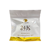 SY GLOW 24K Gold Rejuvenating Set with Resorcinol & Niacinamide – 4-Step Facial Kit