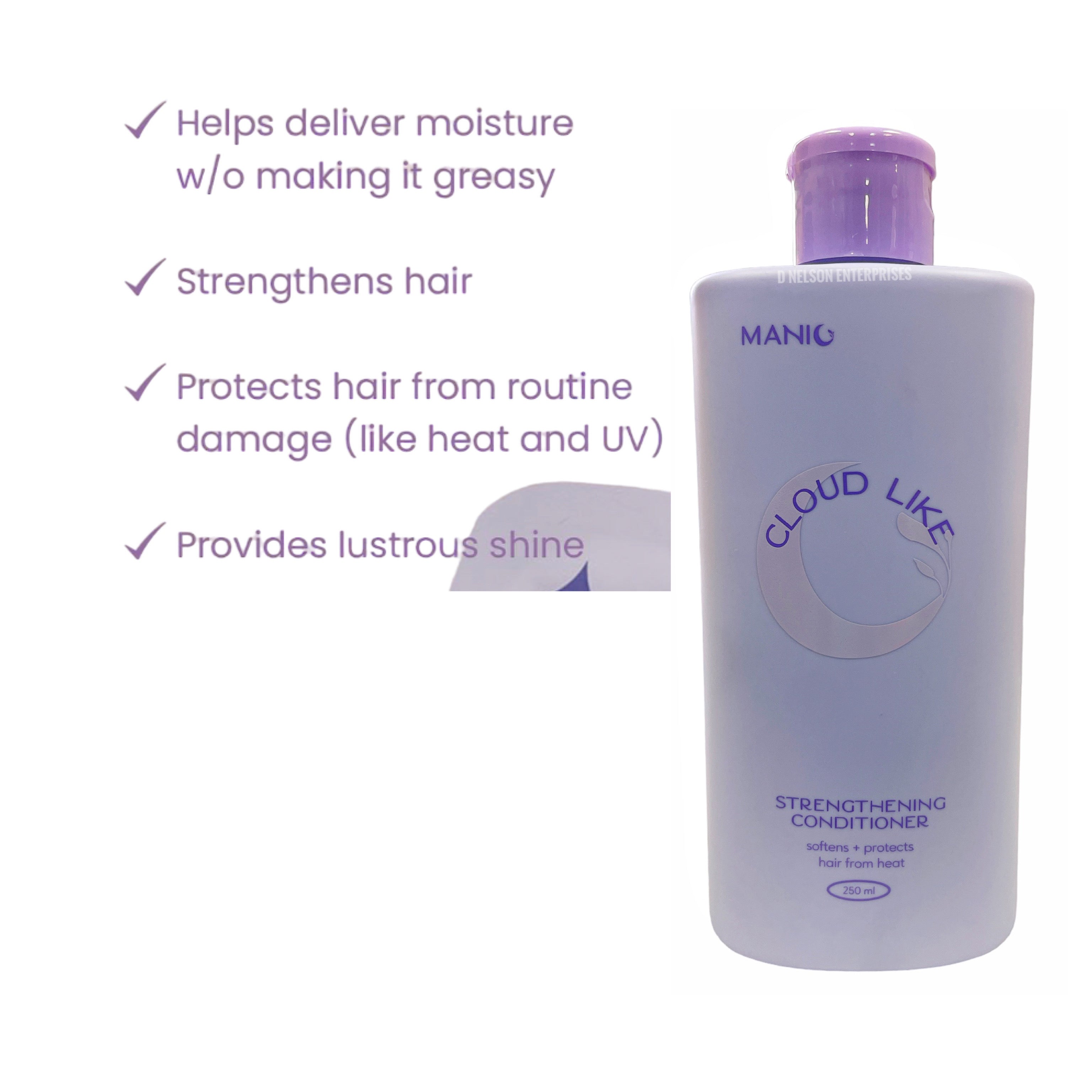 Manic Beauty Nourishing Shampoo and Strengthening Conditioner Set & Cosmic Love Hair Mist Bundle