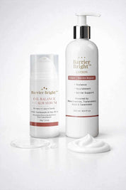 Barrier Bright™ Oil Control Duo – Barrier Repair Lotion 250ml + Oil Balance Calm Serum 30g | Lightweight Hydration + Shine Control for Oily & Acne-Prone Skin