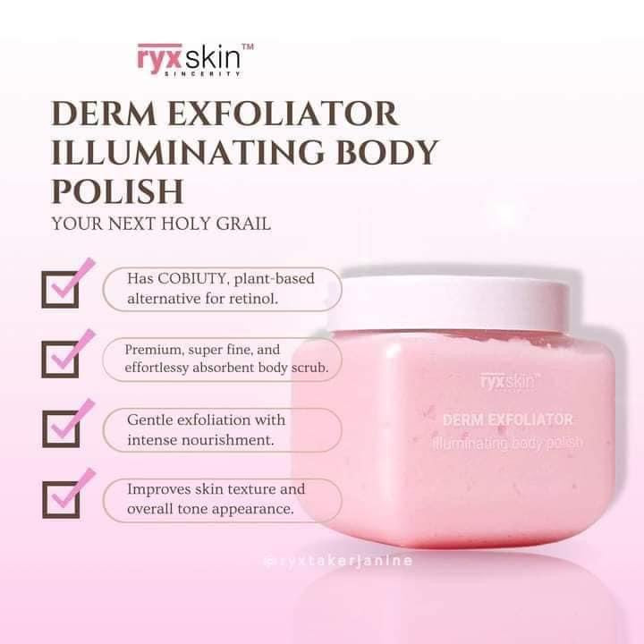 Ryx Skin Derm Exfoliator Illuminating Body Polish - 370g